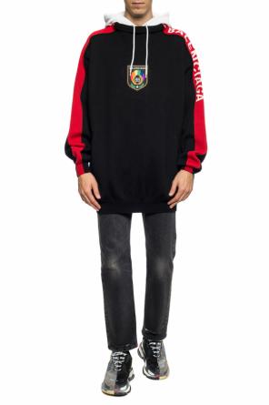 Sweter typu 'oversize' z wyszytym logo, zdjęcie 2 Sweter typu 'oversize' z wyszytym logo od Balenciaga